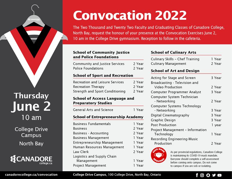 June 2 Convocation Invite
